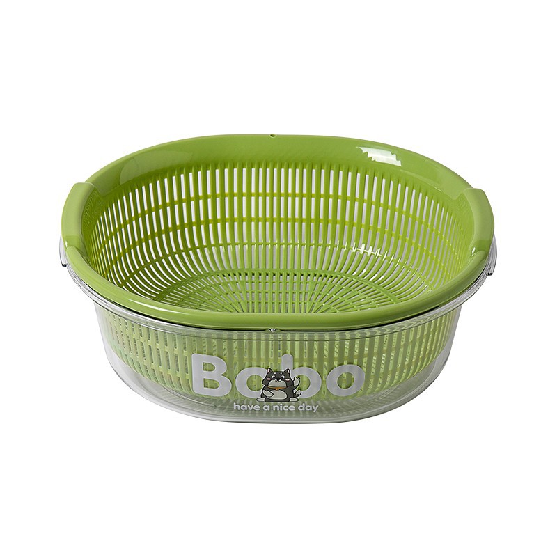 Plastic Vegetable Washing Basket With Basin suppliers