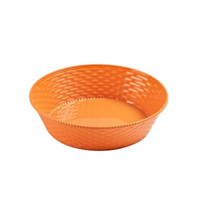 Woven Textured Plastic Storage Baskets