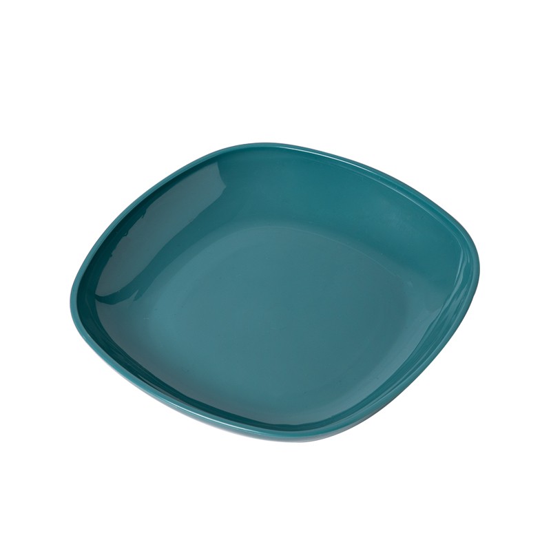 Square Plastic Fruits Plates