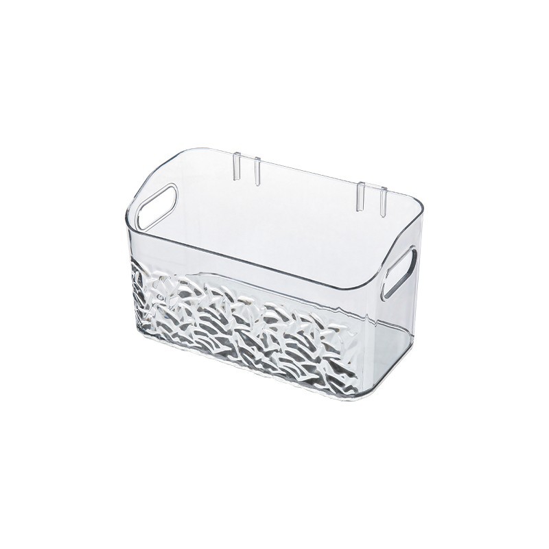Wall Mounted Clear Acrylic Storage Baskets factory